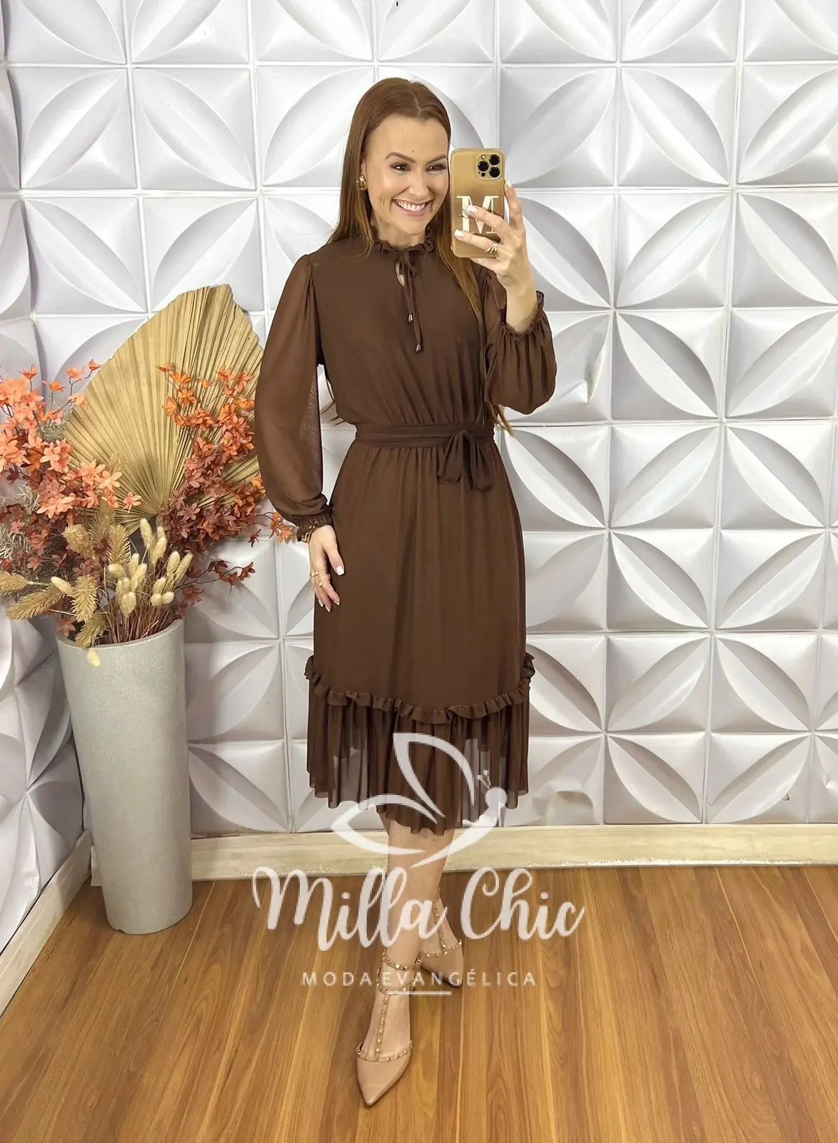 Vestido Dalila Em Tule – Milla Chic Vestido Dalila Em Tule - Milla Chic