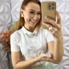 Blusa Tricot Modal Ângela - Branca - Milla Chic