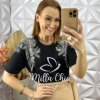 Milla Chic - millachic com br blusa yolanda preta 6 Blusa Yolanda - Preta - Milla Chic