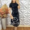 Conjunto Em Paetê Teodora - Preto - Milla Chic