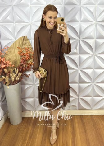 Vestido Dalila Em Tule - Milla Chic
