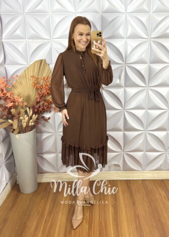 Vestido Dalila Em Tule - Milla Chic