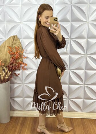 Vestido Dalila Em Tule - Milla Chic