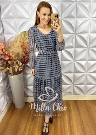 Vestido Ariane Em Tule - Milla Chic