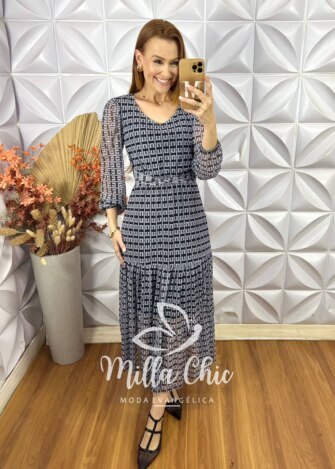 Vestido Ariane Em Tule - Milla Chic