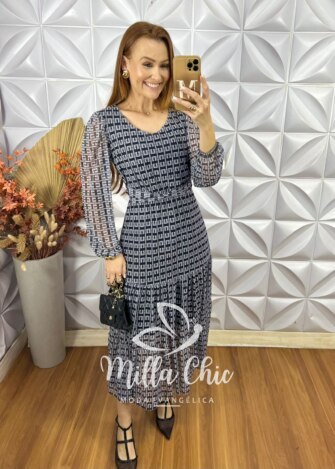 Vestido Ariane Em Tule - Milla Chic
