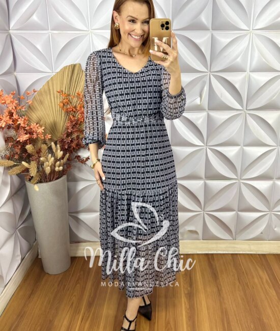 Vestido Ariane Em Tule - Milla Chic