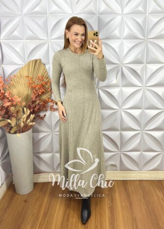 Vestido Danúbia Em Lãzinha - Milla Chic