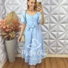 Milla Chic - millachic com br vestido nany em linho areia copia Vestido Nany Em Linho - Azul - Milla Chic