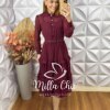 Milla Chic - millachic com br vestido paola em chiffon cherry Vestido Paola Em Chiffon - Cherry - Milla Chic