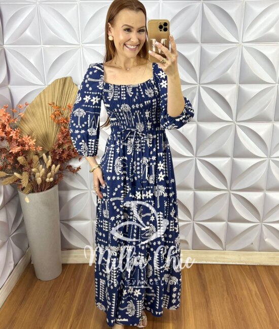 Vestido Joice Em Viscolinho - Milla Chic