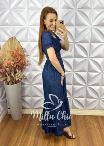 Vestido Jeans Darcy - Milla Chic