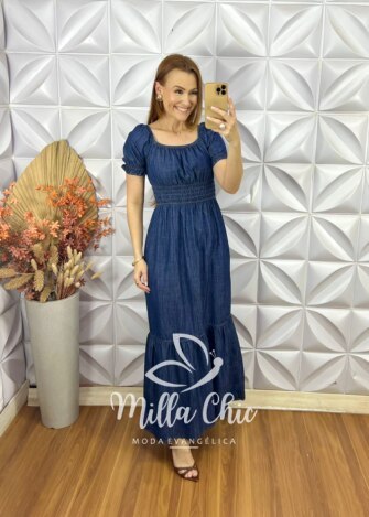 Vestido Jeans Darcy - Milla Chic