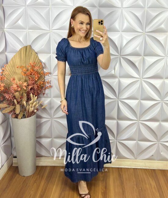 Vestido Jeans Darcy - Milla Chic