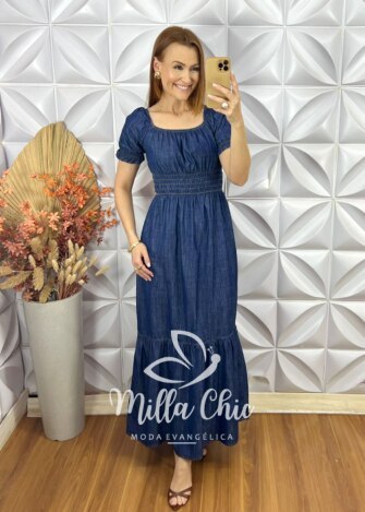 Vestido Jeans Darcy - Milla Chic