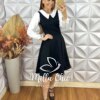 Milla Chic - millachic com br vestido ana laura em suedi preto Vestido Ana Laura Em Suedi - Preto - Milla Chic
