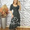 Milla Chic - millachic com br vestido georgia estampado preto floral copia 4 Vestido Tainá em Viscolinho - Preto - Milla Chic
