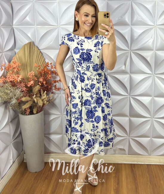 Vestido Maresias Em Viscolinho - Areia - Milla Chic