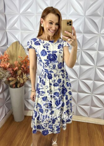 Vestido Maresias Em Viscolinho - Areia - Milla Chic