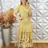 Vestido Natasha Em Renda Crochet - Palha - Milla Chic
