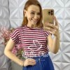 Milla Chic - millachic com br blusa geysa em viscolycra 2 Blusa Geysa Em Viscolycra - Vermelha - Milla Chic
