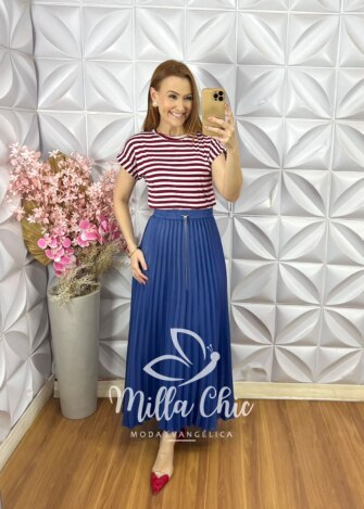 Milla Chic - millachic com br blusa geysa em viscolycra Blusa Geysa Em Viscolycra - Vermelha - Milla Chic