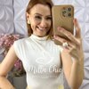Milla Chic - millachic com br blusa pandora em malha manteiga copia Blusa Pandora em Malha - Off White - Milla Chic