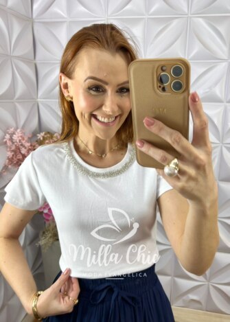 Milla Chic - millachic com br blusa rubia bordada em algodao preta 2 Blusa Rúbia Bordada em Algodão - Preta - Milla Chic