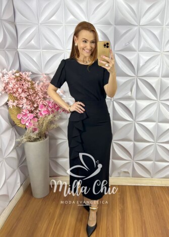 Milla Chic - millachic com br conjunto danila em alfaiataria preto 2 Conjunto Danila Em Alfaiataria - Preto - Milla Chic