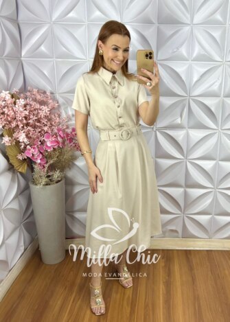 Milla Chic - millachic com br conjunto raissa em alfaiataria marrant menta copia 1 Conjunto Raíssa em Alfaiataria Marrant - Natural - Milla Chic