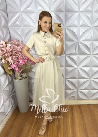 Milla Chic - millachic com br conjunto raissa em alfaiataria marrant natural Conjunto Raíssa em Alfaiataria Marrant - Natural - Milla Chic