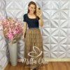 Milla Chic - millachic com br saia lavinia em tule natural 5 Saia Lavínia em Tule - Natural - Milla Chic