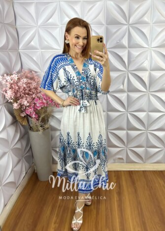 Milla Chic - millachic com br vestido chiara estampado 1 Vestido Chiara Estampado - Milla Chic