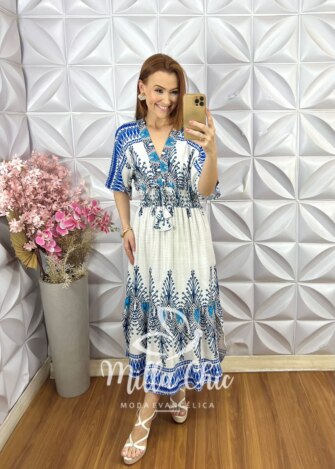 Milla Chic - millachic com br vestido chiara estampado 2 Vestido Chiara Estampado - Milla Chic