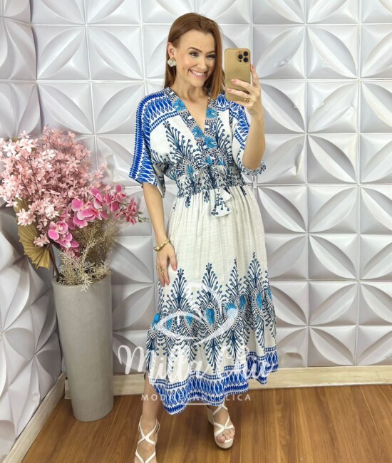 Vestido Chiara Estampado - Milla Chic