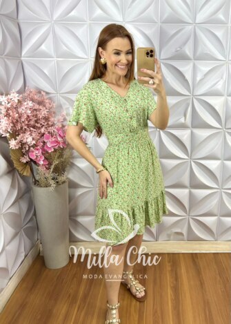 Milla Chic - millachic com br vestido gloria em viscolinho preto 1 Vestido Glória em Viscolinho - Preto - Milla Chic