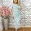 Milla Chic - millachic com br vestido greice em renda crochet azul baby 4 Vestido Greice Em Renda Crochet - Azul Baby - Milla Chic