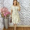 Vestido Joice em Crepinho - Listras  P&B - Milla Chic
