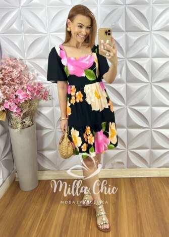 Vestido Jordana Curto - Milla Chic
