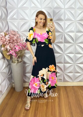 Vestido Jordana Estampado - Verão - Milla Chic