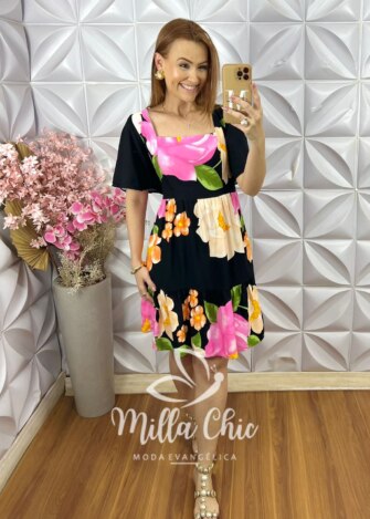Vestido Jordana Curto - Milla Chic