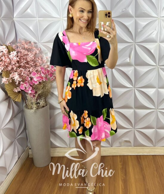 Vestido Jordana Curto - Milla Chic