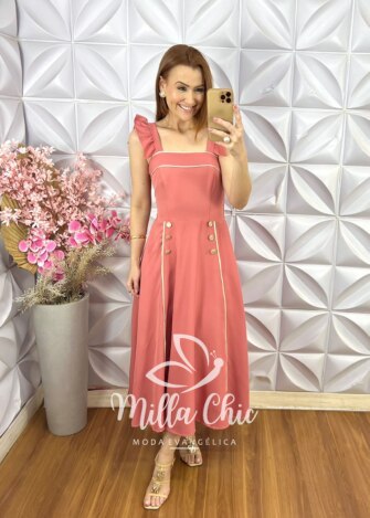 Milla Chic - millachic com br vestido margot em alfaiataria preto Vestido Margot em Alfaiataria - Preto - Milla Chic