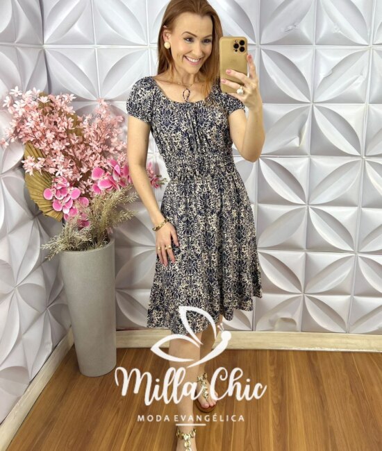 Vestido Mia Comfy  Em Viscolycra - Preto - Milla Chic