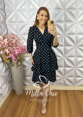 Milla Chic - millachic com br vestido veneza em viscolinho orquidea 1 Vestido Veneza em Viscolinho - Orquídea - Milla Chic