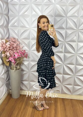 Milla Chic - millachic com br vestido veneza em viscolinho orquidea 4 Vestido Veneza em Viscolinho - Orquídea - Milla Chic