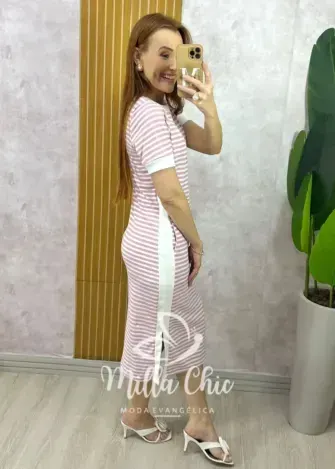 Vestido Consuelo - Rosa - Milla Chic