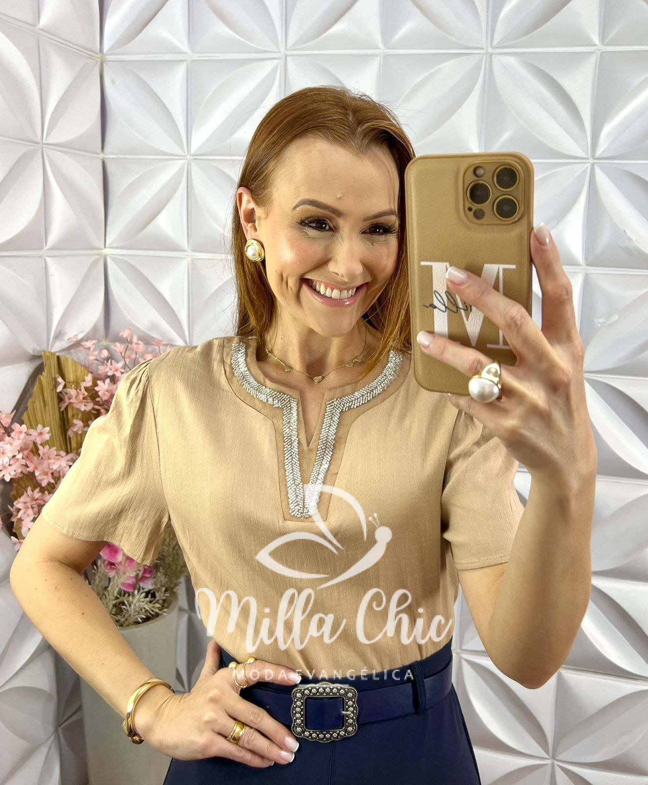 Milla Chic - millachic com br blusa dalva bordada menta 14 Blusa Dalva Bordada - Menta - Milla Chic