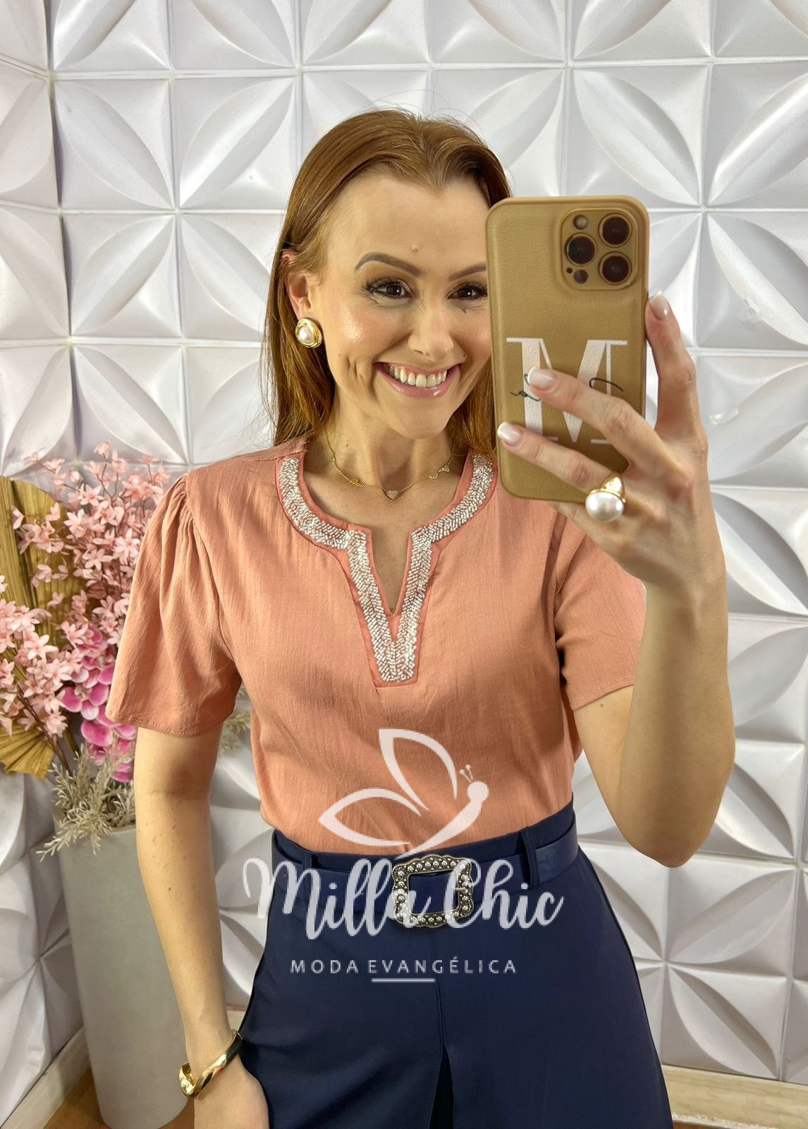Milla Chic - millachic com br blusa dalva bordada menta 9 Blusa Dalva Bordada - Menta - Milla Chic