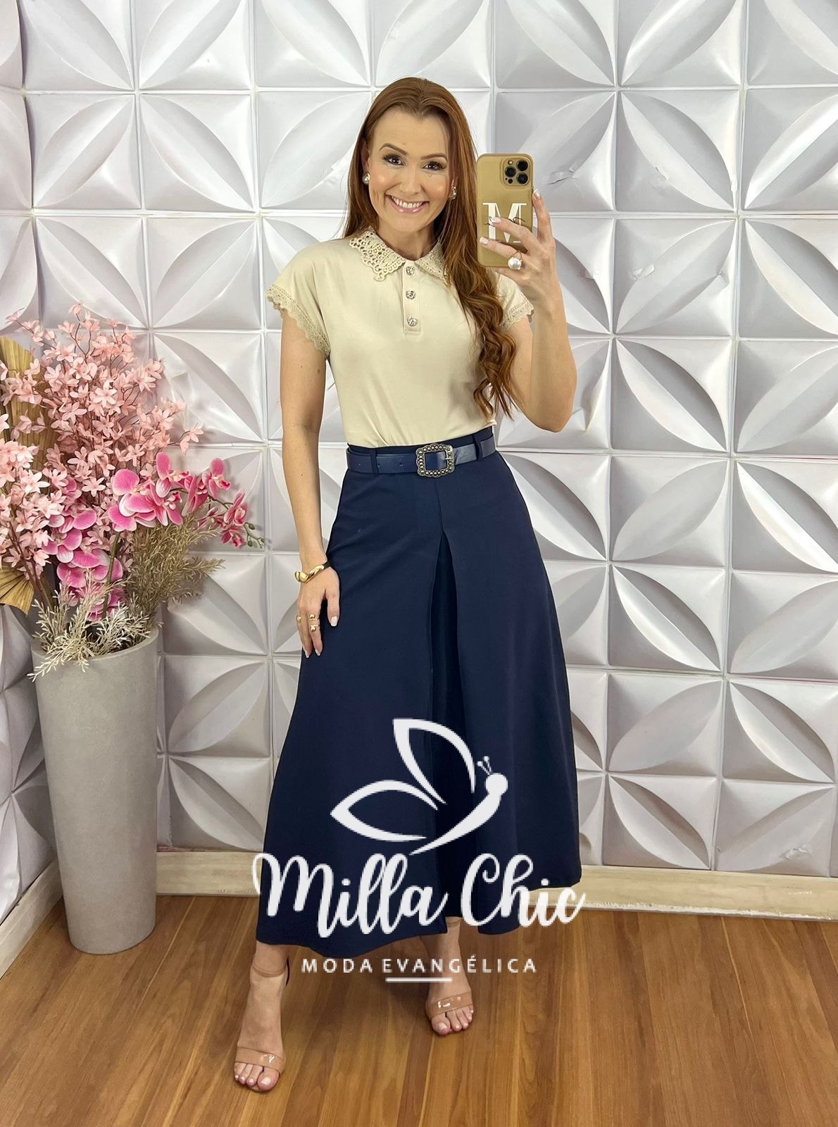 Milla Chic - millachic com br blusa estefanie em malha algodao preta copia Blusa Estefanie em Malha Algodão - Natural - Milla Chic